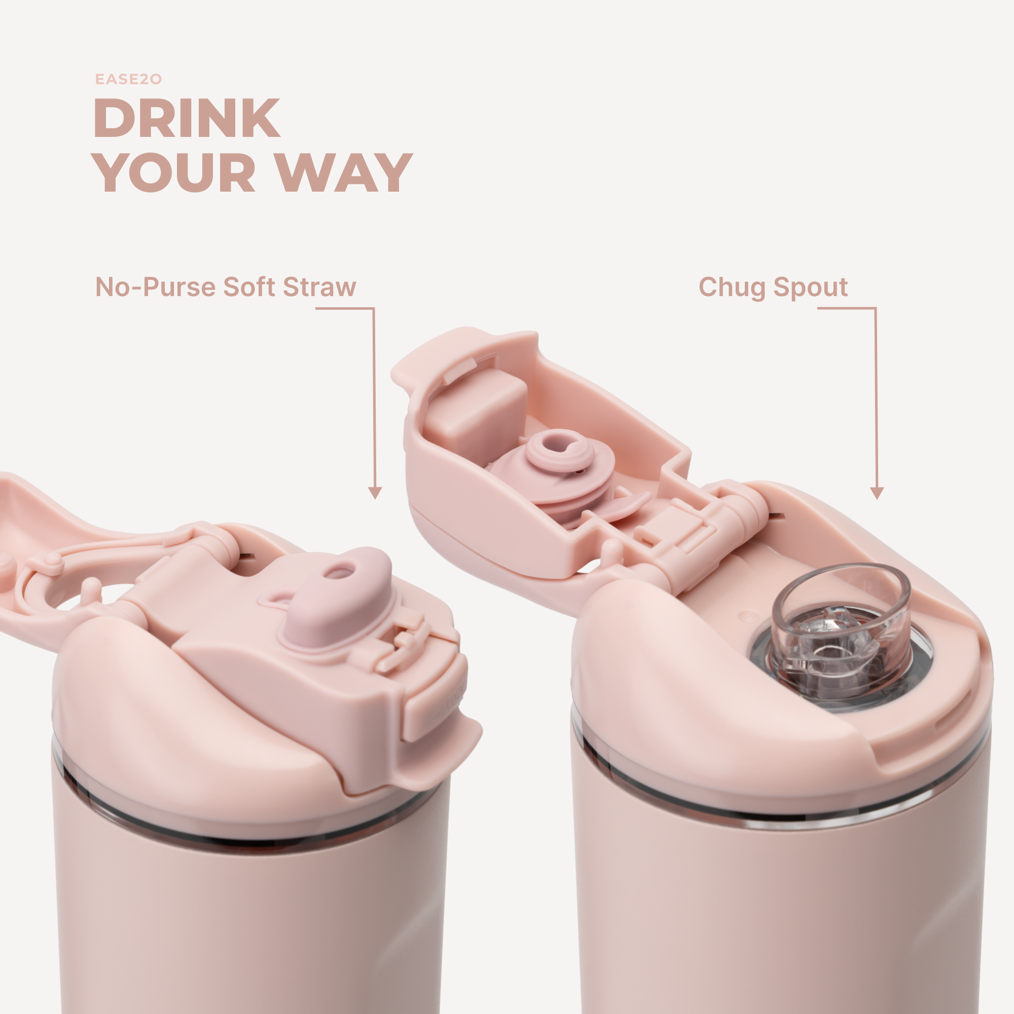 Ease2o 32oz - Dusty Rose
