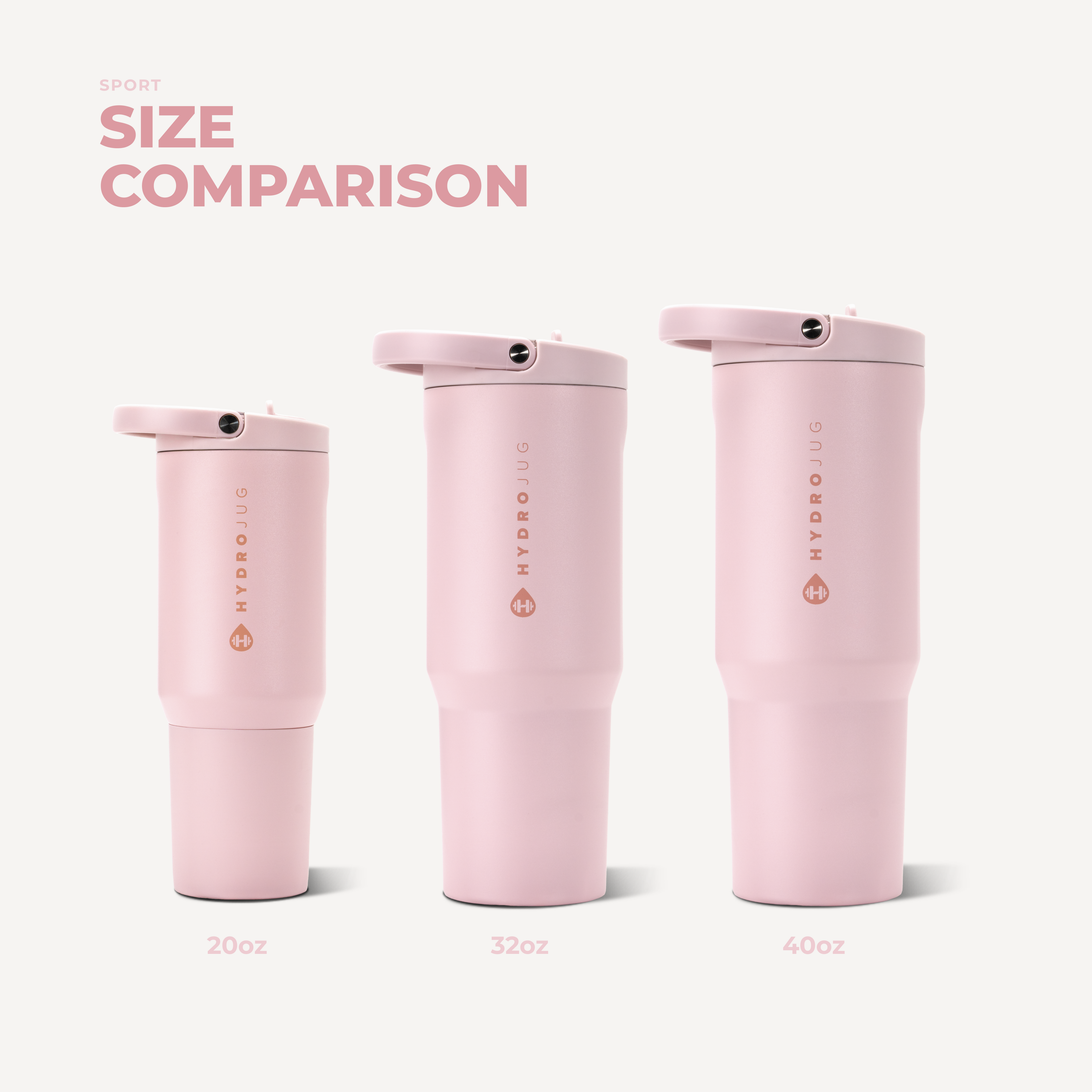 Sport 40oz - Pink Sand